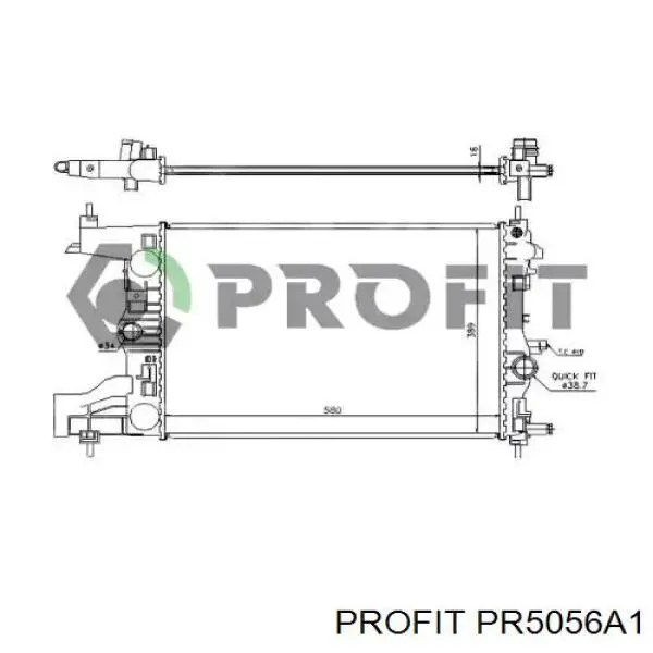PR5056A1 Profit радиатор