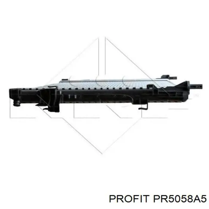 Радиатор охлаждения двигателя Profit PR5058A5 цена, от 66.23 USD