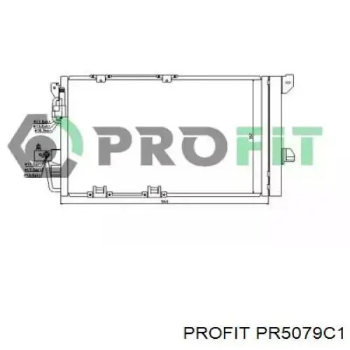 PR5079C1 Profit радиатор кондиционера
