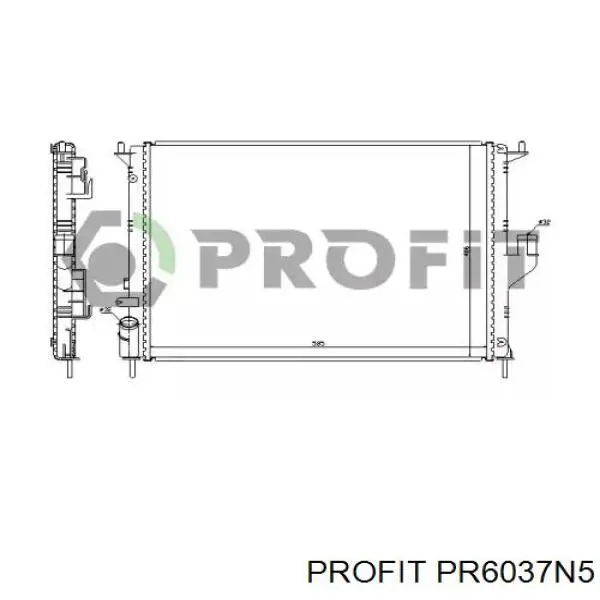 Радиатор PR6037N5 Profit