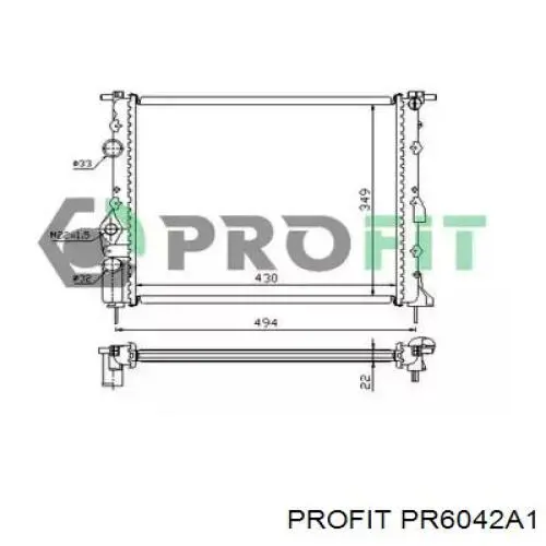 PR6042A1 Profit радиатор