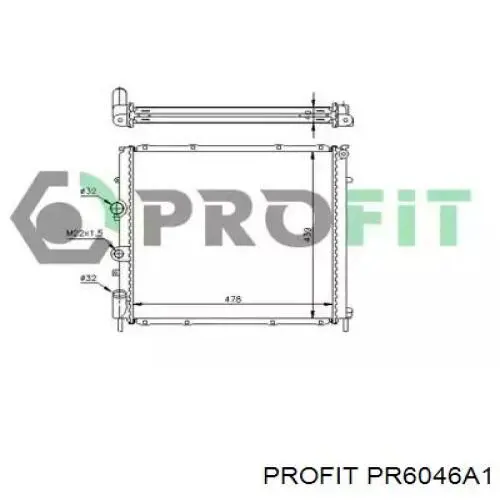 Радиатор PR6046A1 Profit