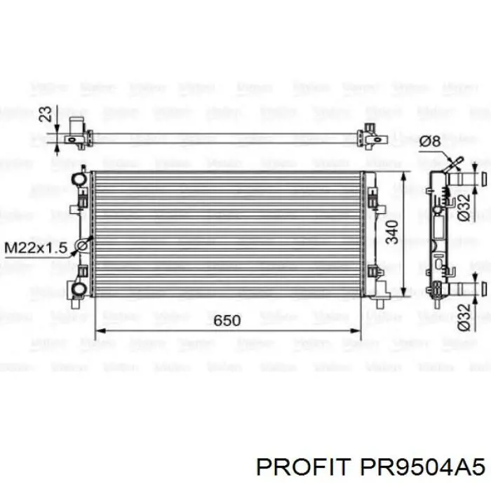 PR9504A5 Profit радиатор