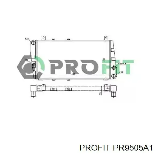 PR9505A1 Profit радиатор