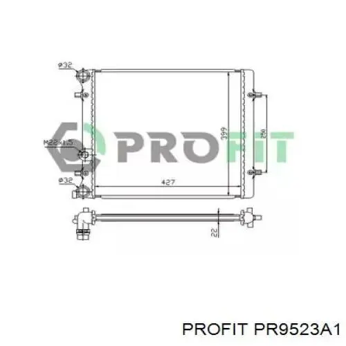 Радиатор PR9523A1 Profit