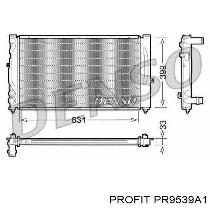PR9539A1 Profit Радиатор основной