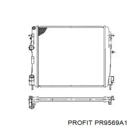 Радиатор PR9569A1 Profit