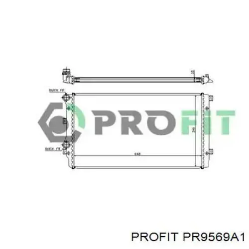 Радиатор PR9569A1 Profit