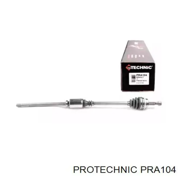 PRA104 Protechnic полуось (привод передняя правая)