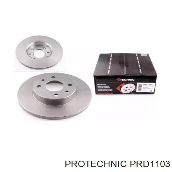 PRD1103 Protechnic диск тормозной задний