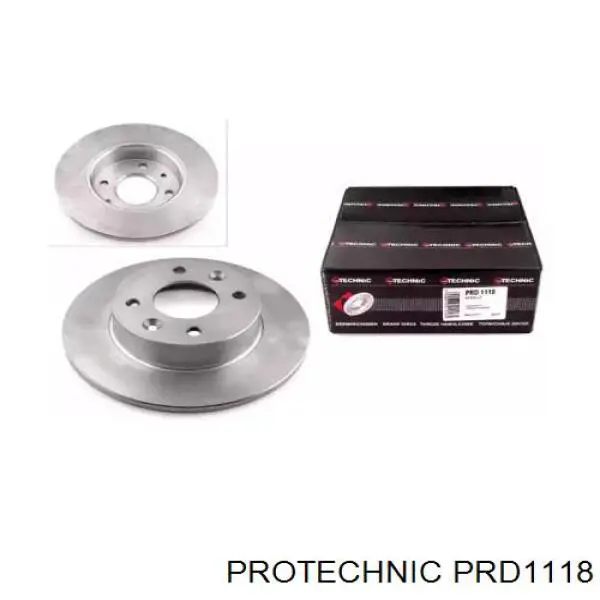 PRD1118 Protechnic передние тормозные диски