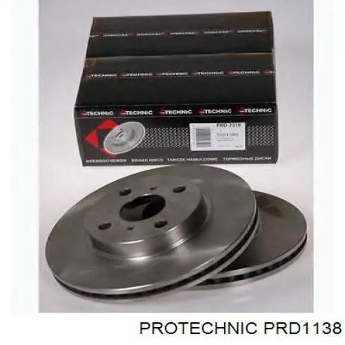 Тормоз дисковый передний Protechnic PRD1138 цена, от 45.53 USD