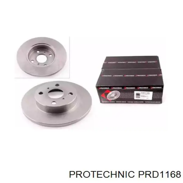 PRD1168 Protechnic диск тормозной передний