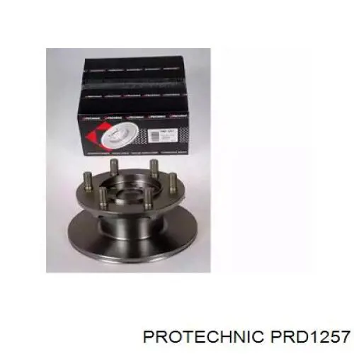 PRD1257 Protechnic диск тормозной передний