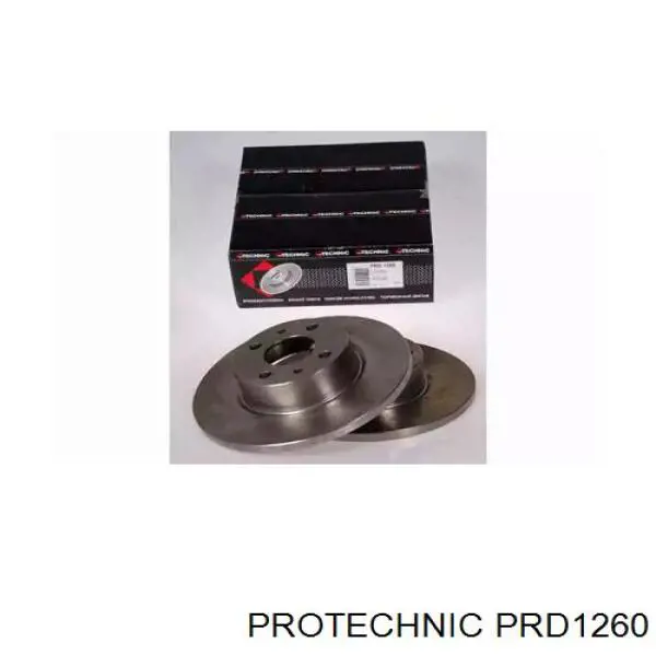 PRD1260 Protechnic диск тормозной передний