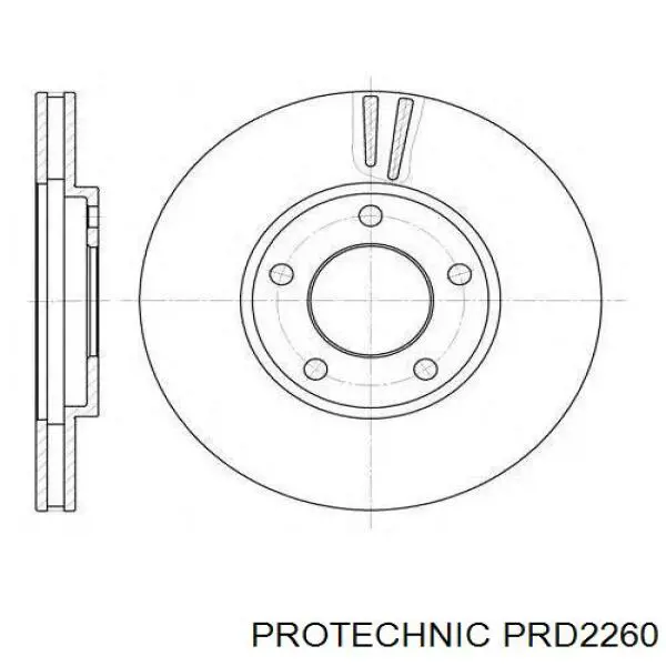 Купить PRD2260 Protechnic Ротор тормозной