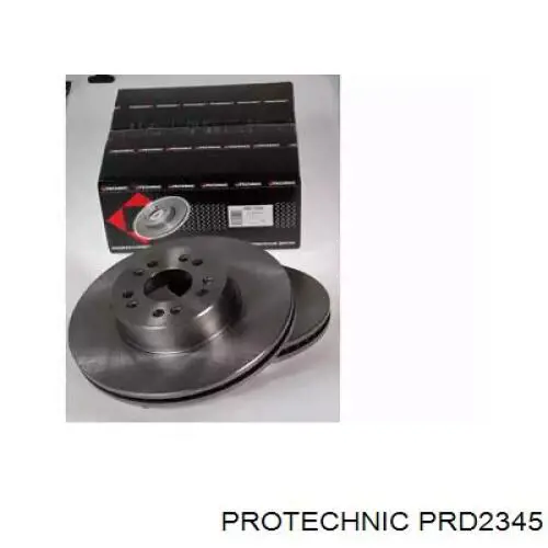 PRD2345 Protechnic диск тормозной передний
