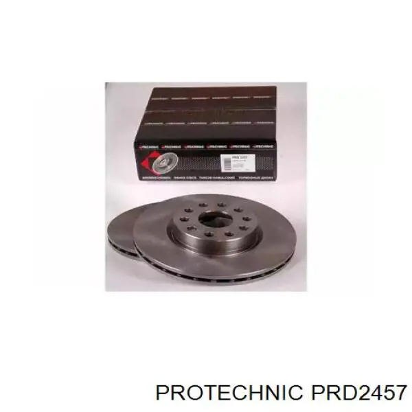 PRD2457 Protechnic диск тормозной передний