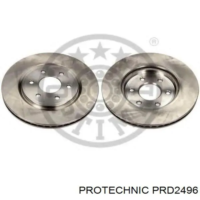 PRD2496 Protechnic Диск тормозной передний
