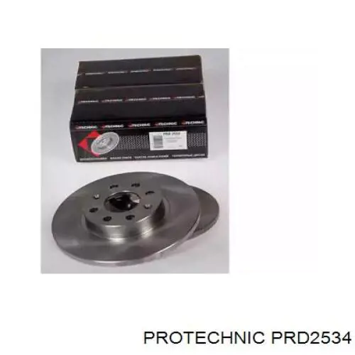PRD2534 Protechnic диск тормозной передний