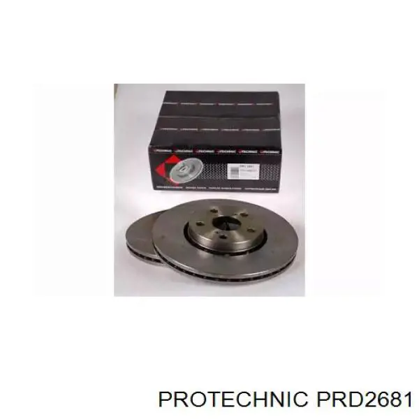 PRD2681 Protechnic диск тормозной передний