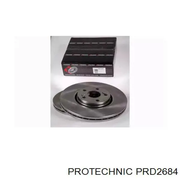 PRD2684 Protechnic диск тормозной передний