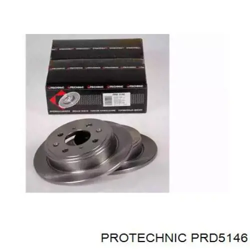 PRD5146 Protechnic диск тормозной задний