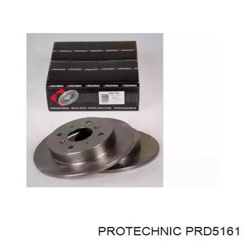 PRD5161 Protechnic диск тормозной задний