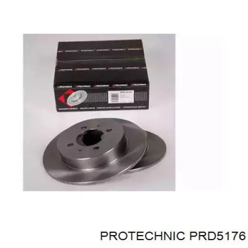 PRD5176 Protechnic диск тормозной задний