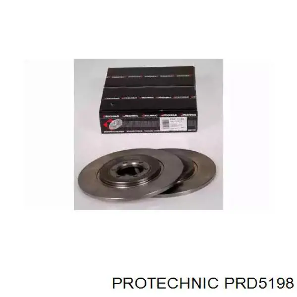 PRD5198 Protechnic диск тормозной задний
