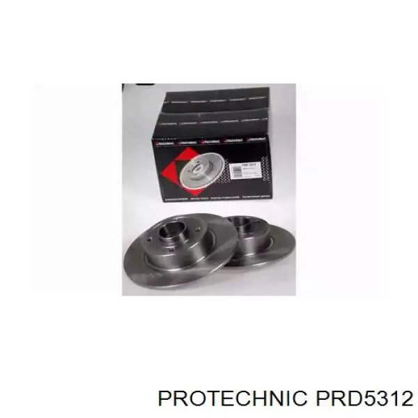 PRD5312 Protechnic диск тормозной задний