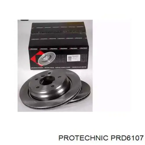 Тормозные диски PRD6107 Protechnic