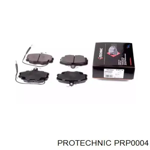 PRP0004 Protechnic колодки тормозные передние дисковые