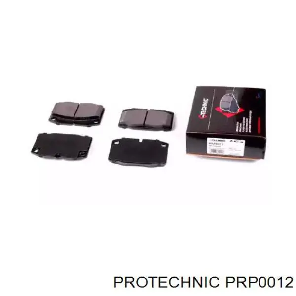 PRP0012 Protechnic колодки тормозные передние дисковые