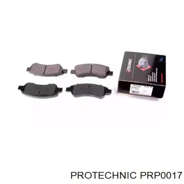 PRP0017 Protechnic передние тормозные колодки