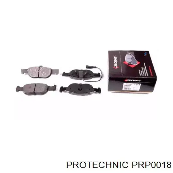 PRP0018 Protechnic колодки тормозные передние дисковые