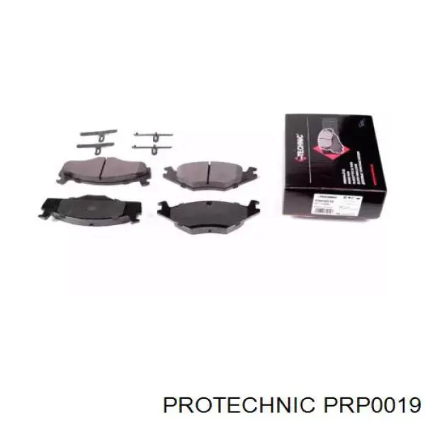 PRP0019 Protechnic передние тормозные колодки