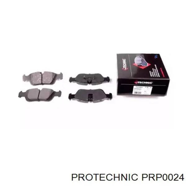 PRP0024 Protechnic колодки тормозные передние дисковые