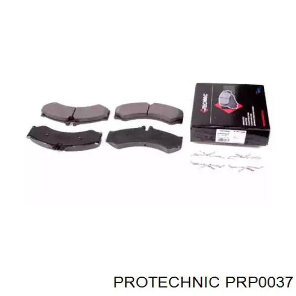 Передние тормозные колодки PRP0037 Protechnic