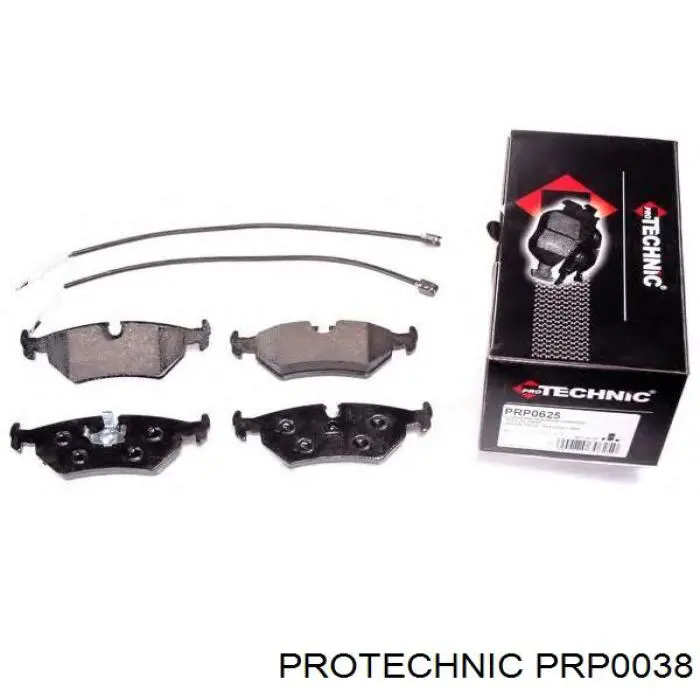 Compre PRP0038 Protechnic Sapatas do freio dianteiras de disco