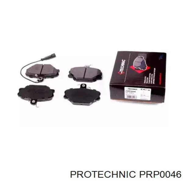 PRP0046 Protechnic колодки тормозные передние дисковые