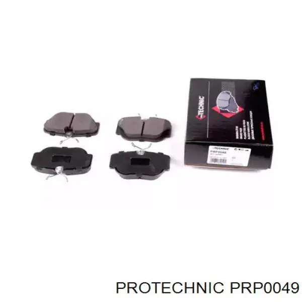 PRP0049 Protechnic колодки тормозные передние дисковые