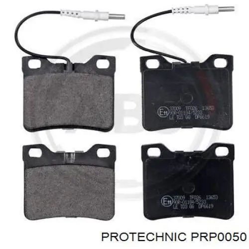 Колодки дисковые  Protechnic PRP0050 цена, от 10.93 USD