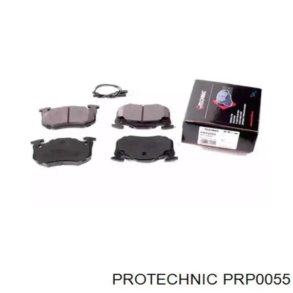 PRP0055 Protechnic колодки тормозные передние дисковые
