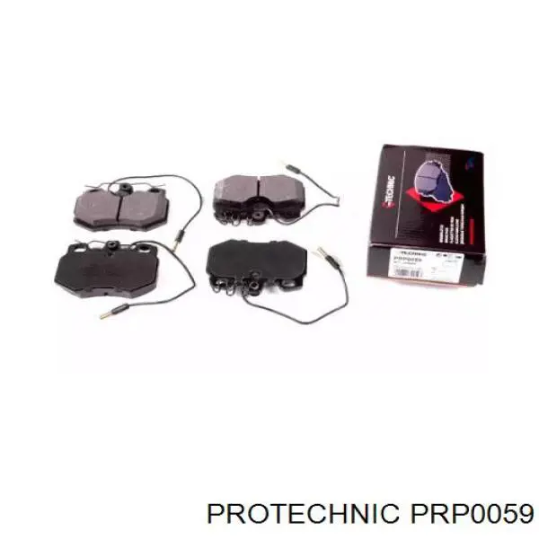 PRP0059 Protechnic колодки тормозные передние дисковые
