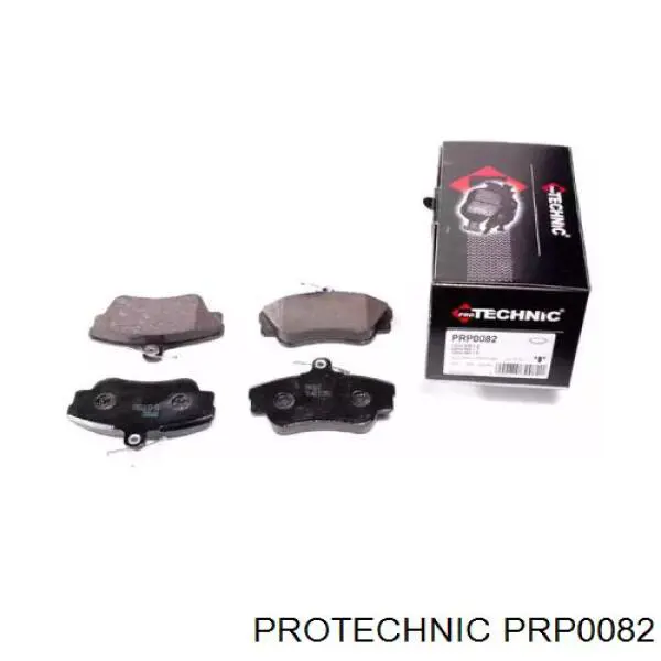 PRP0082 Protechnic колодки тормозные передние дисковые