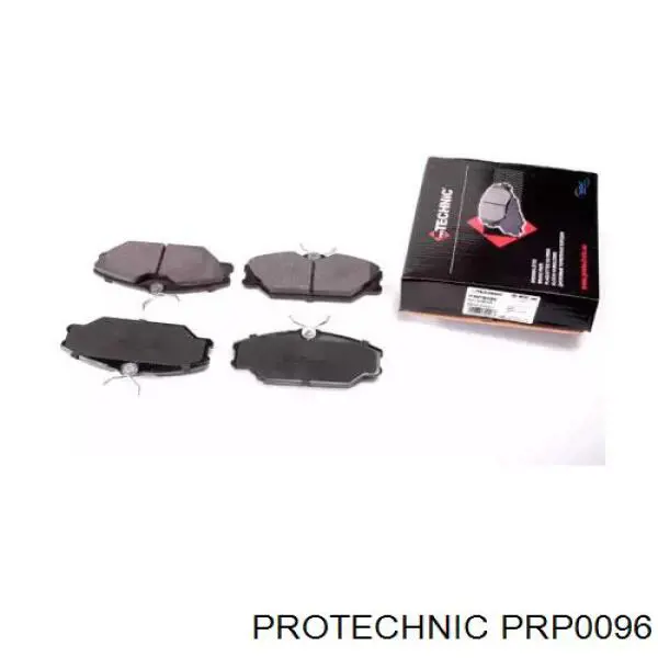 PRP0096 Protechnic колодки тормозные передние дисковые
