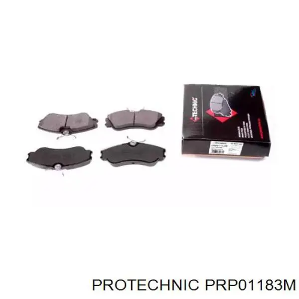 Передние тормозные колодки PRP01183M Protechnic