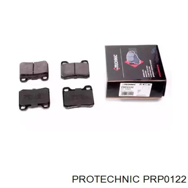 Задние тормозные колодки PRP0122 Protechnic