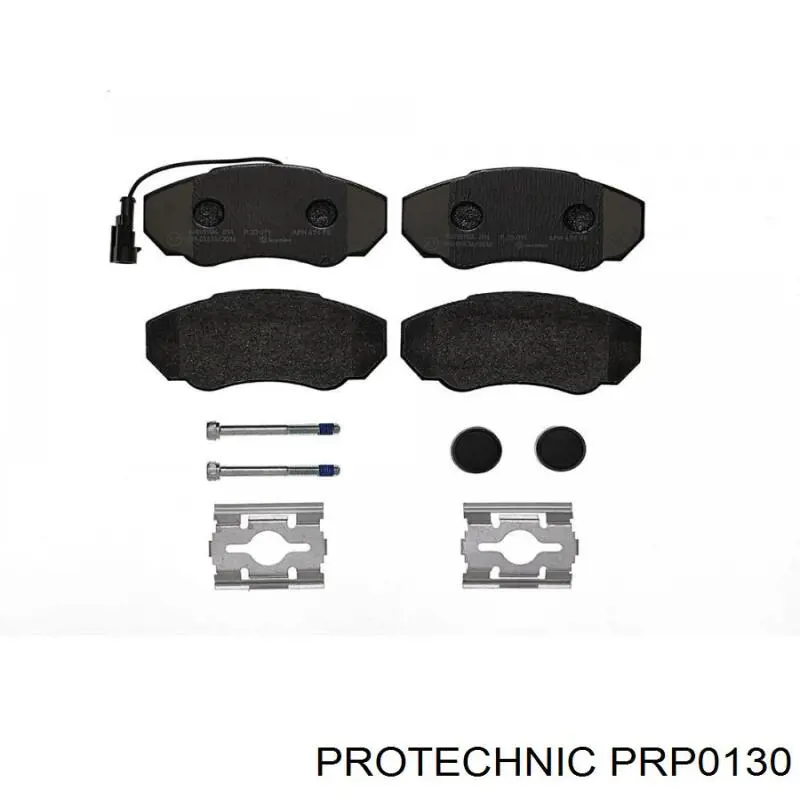 Передние тормозные колодки PRP0130 Protechnic